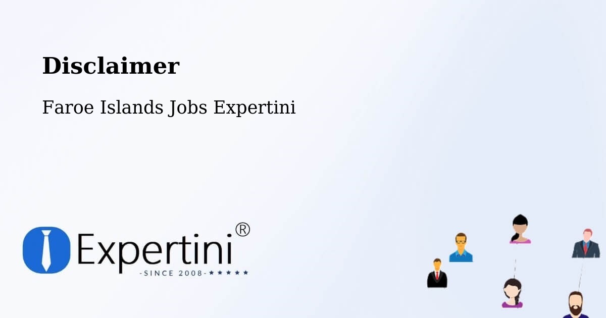 Disclaimer – Sund - Faroe Islands Jobs Expertini