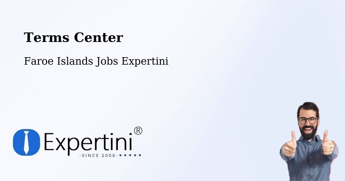 Terms of Service – Sund - Faroe Islands Jobs Expertini